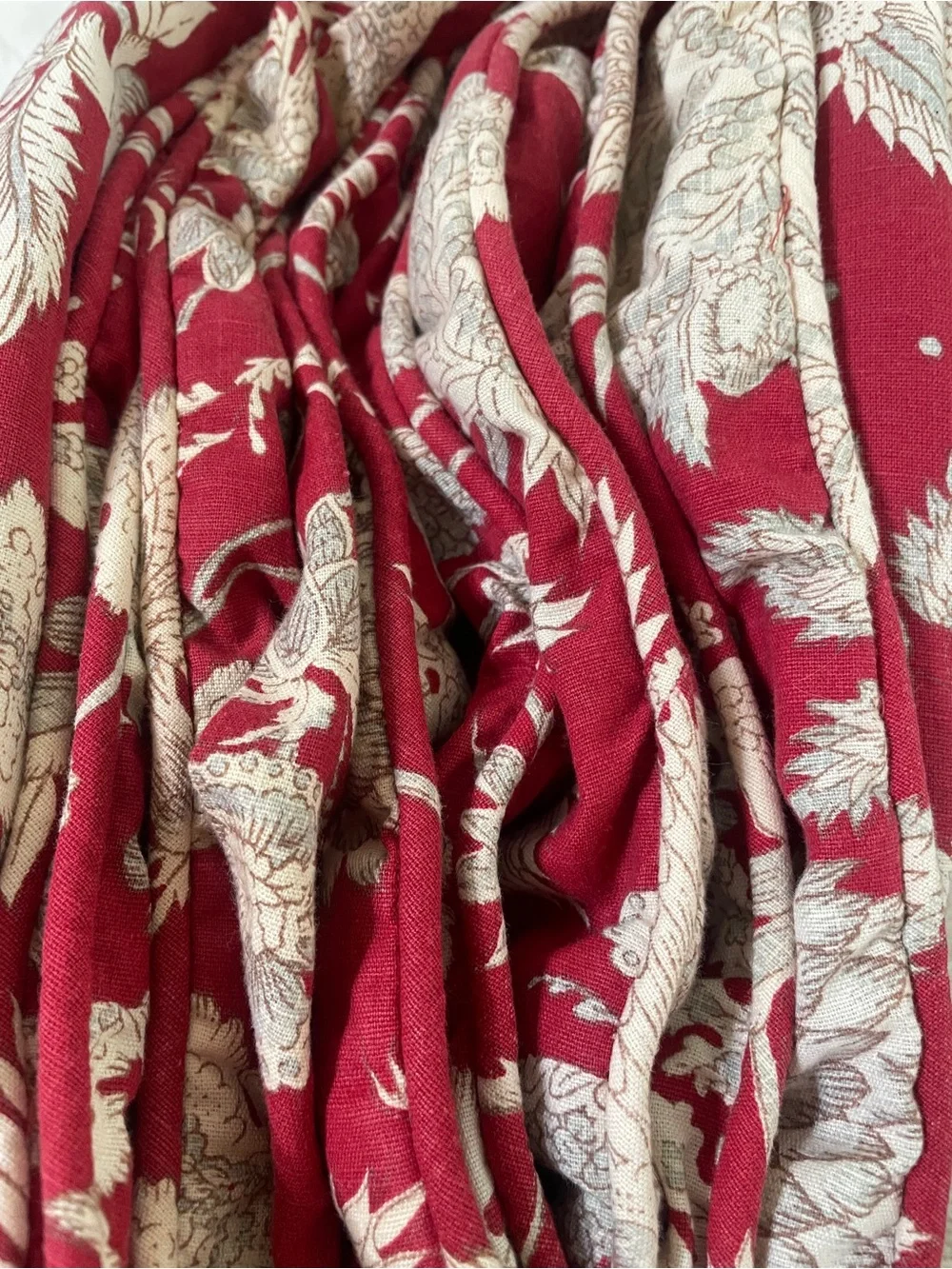 Pottery Barn rich red
